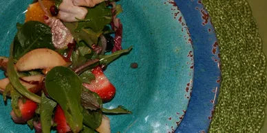 Mrs. Ruth's Summer Salad with Balsamic Strawberry Jam